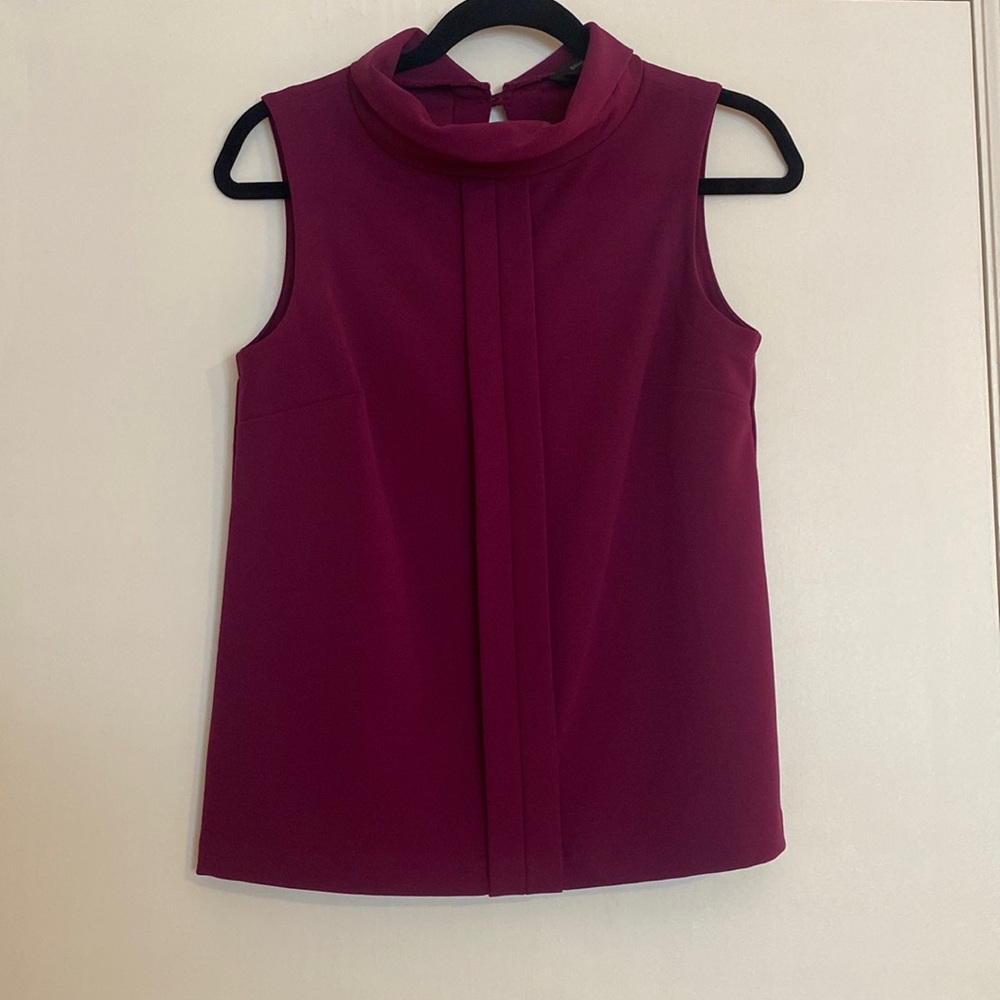 Banana Republic Purple Collared Tank